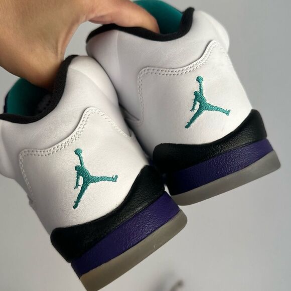 2013 Nike Air Jordan 5 V Retro Grape Youth SZ 6.5Y - Picture 9 of 9